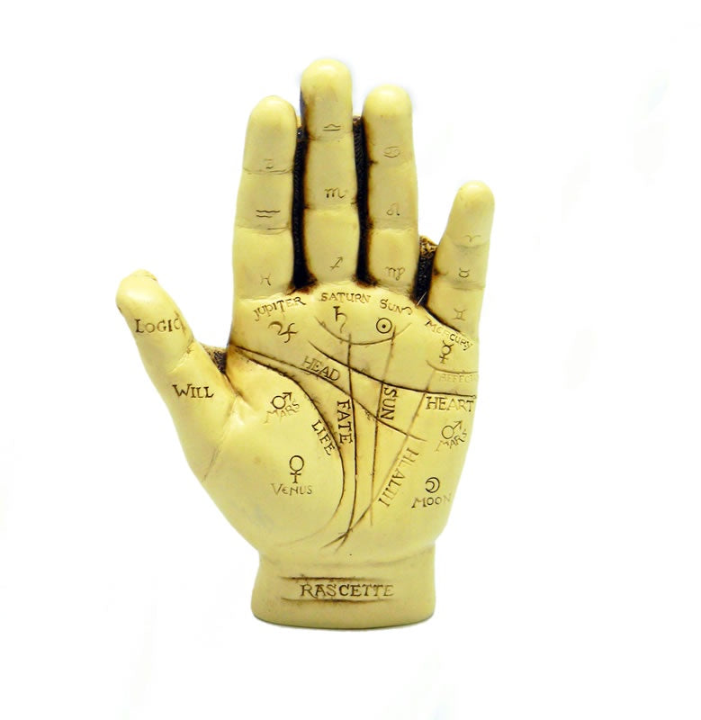 Palmistry Hand Figurine