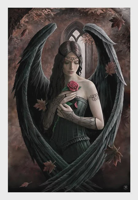 Anne Stokes Angel Rose Poster