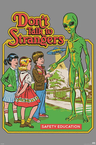 Don't Talk to Strangers Poster
