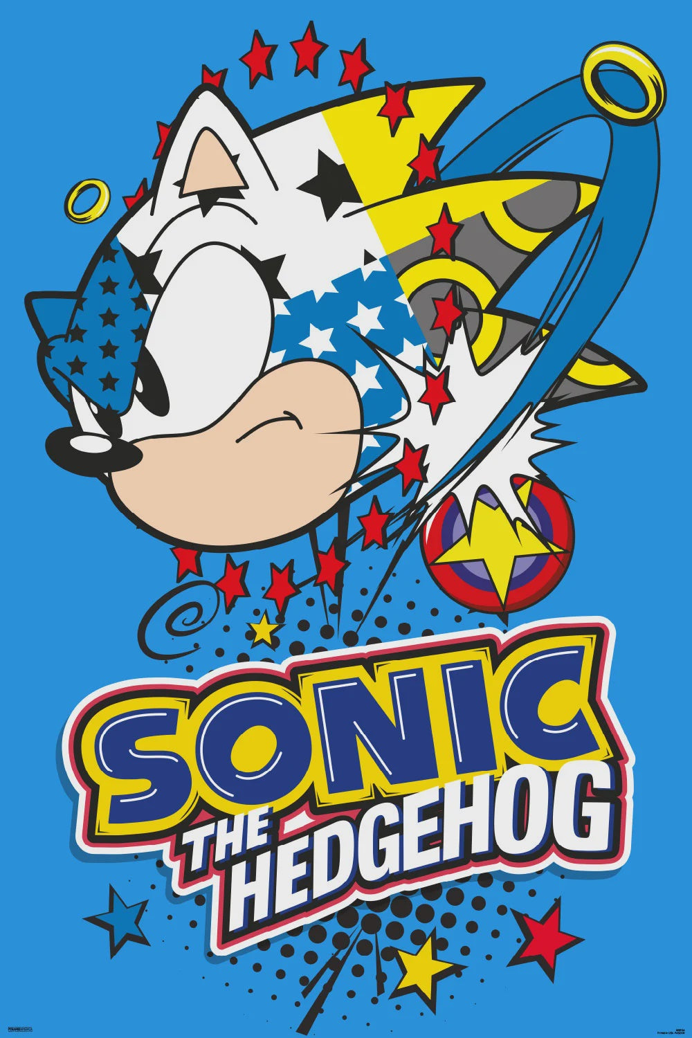 Sonic the Hedgehog Pop Sonic Poster