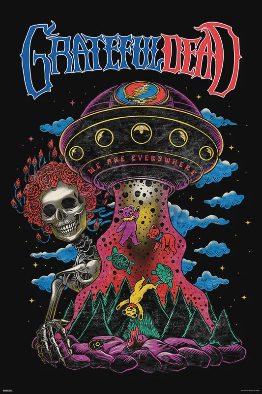 Grateful Dead UFO Poster
