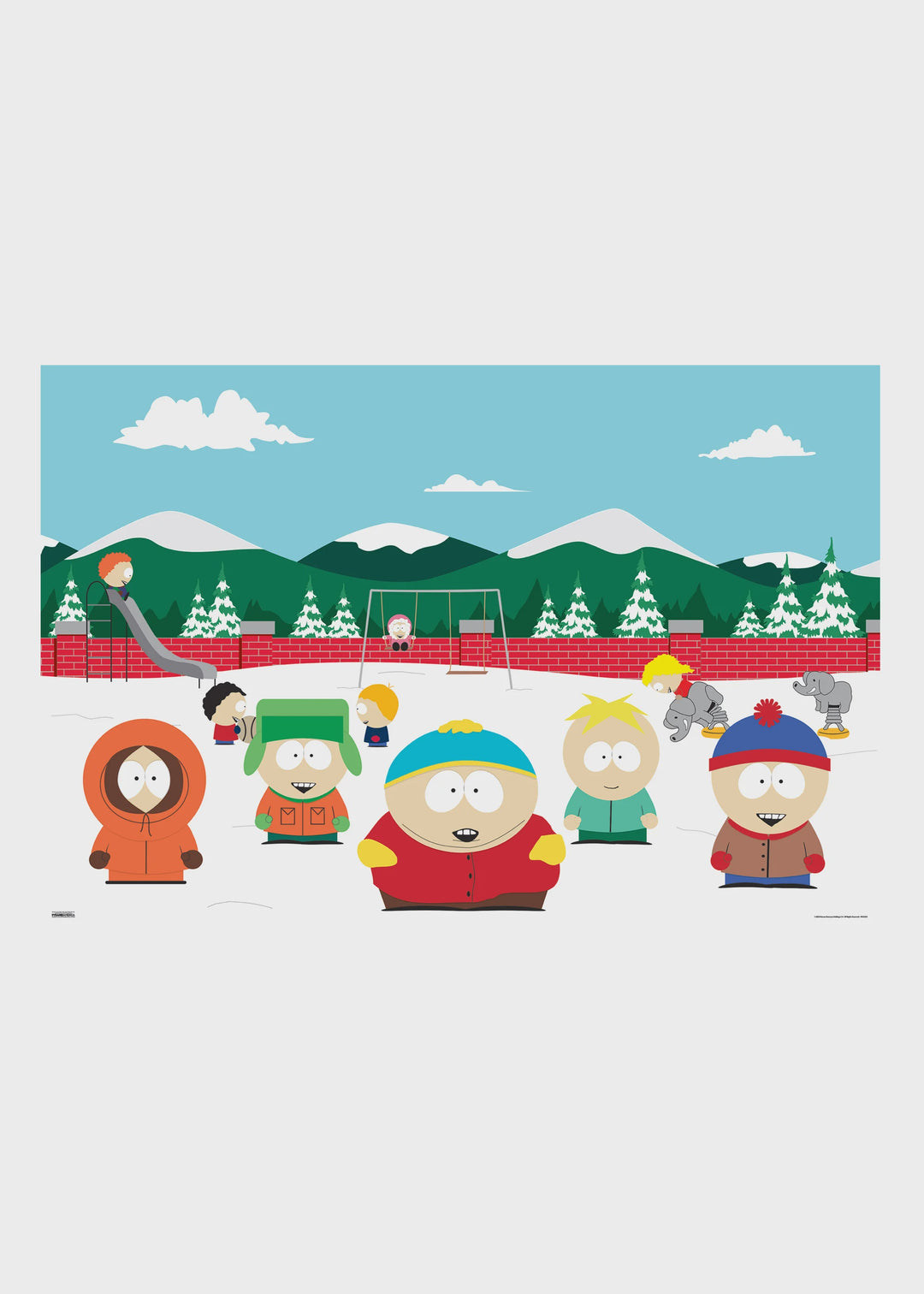 South Park Playground Poster