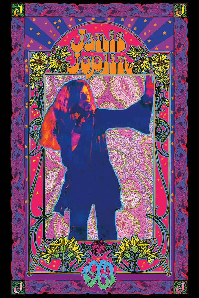 Janis Joplin 1967 Poster