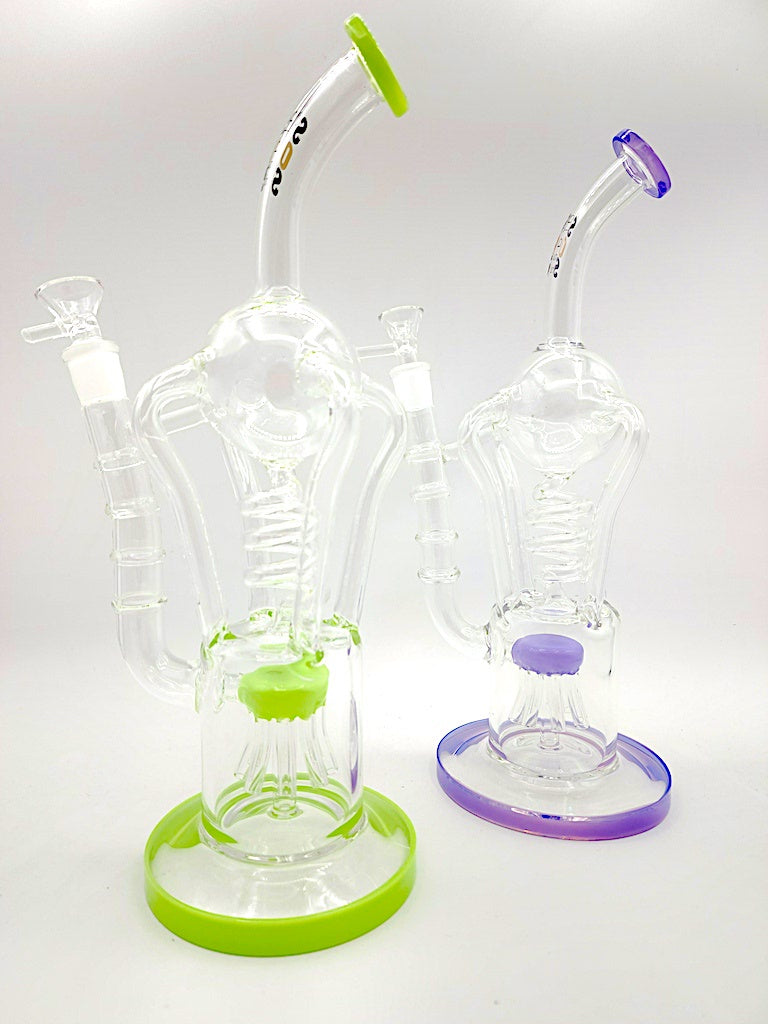 12" Ball Middle w/ Swirl Recycler