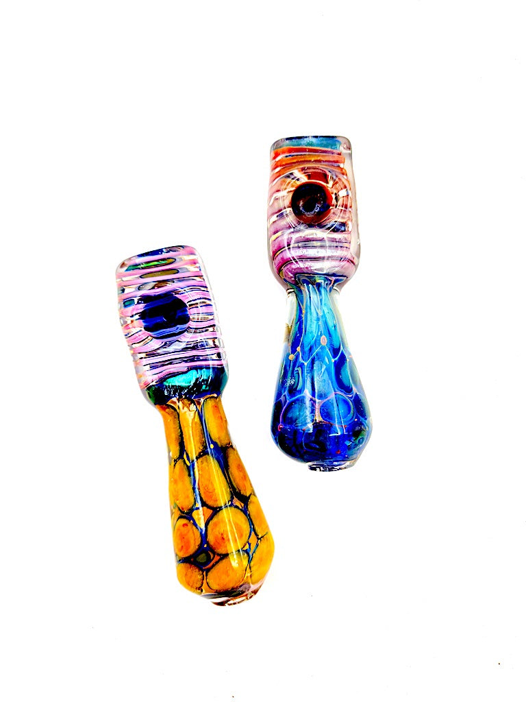 4" Honeycomb Body Double Glass Pipe