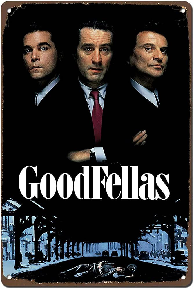 Goodfellas Movie Poster Metal Sign