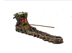 Fantasy Gifts - Green Man Incense Burner LED Eyes