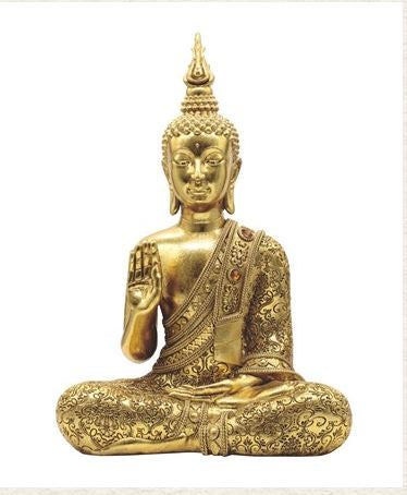 GSC - Golden Thai Buddha-Sitting Statue