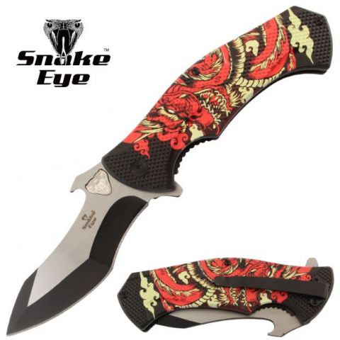 Snake Eye Tactical Spring Assist Knife SE-5290o