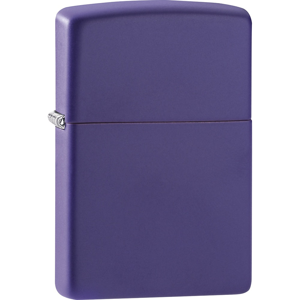 Purple Matte Zippo Lighter - 237