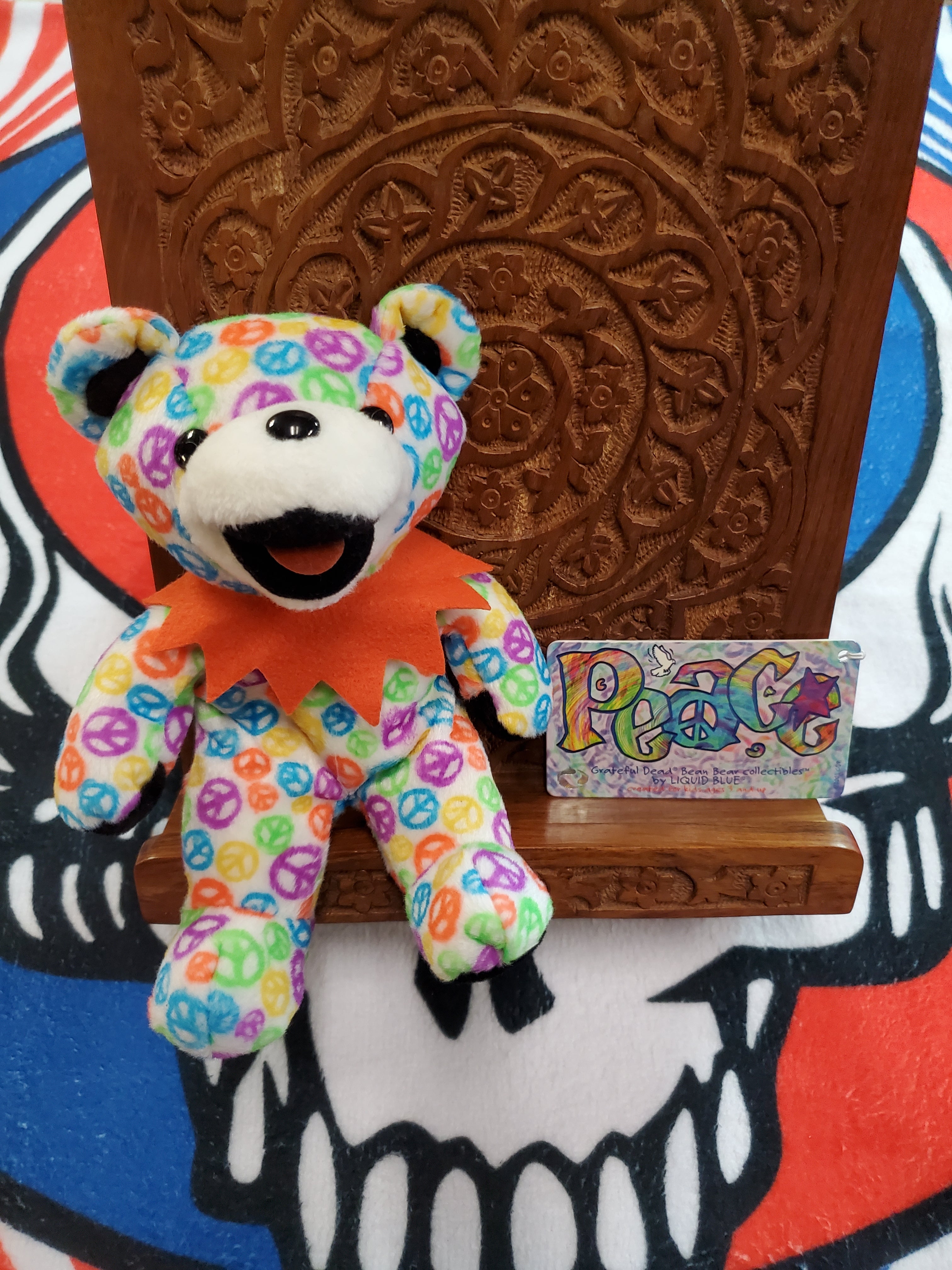 【未使用】Grateful Dead Bean Bear カリフォルニア セット GRATEFUL DEAD BEAN BEAR - BY LIQUID BLUE - 