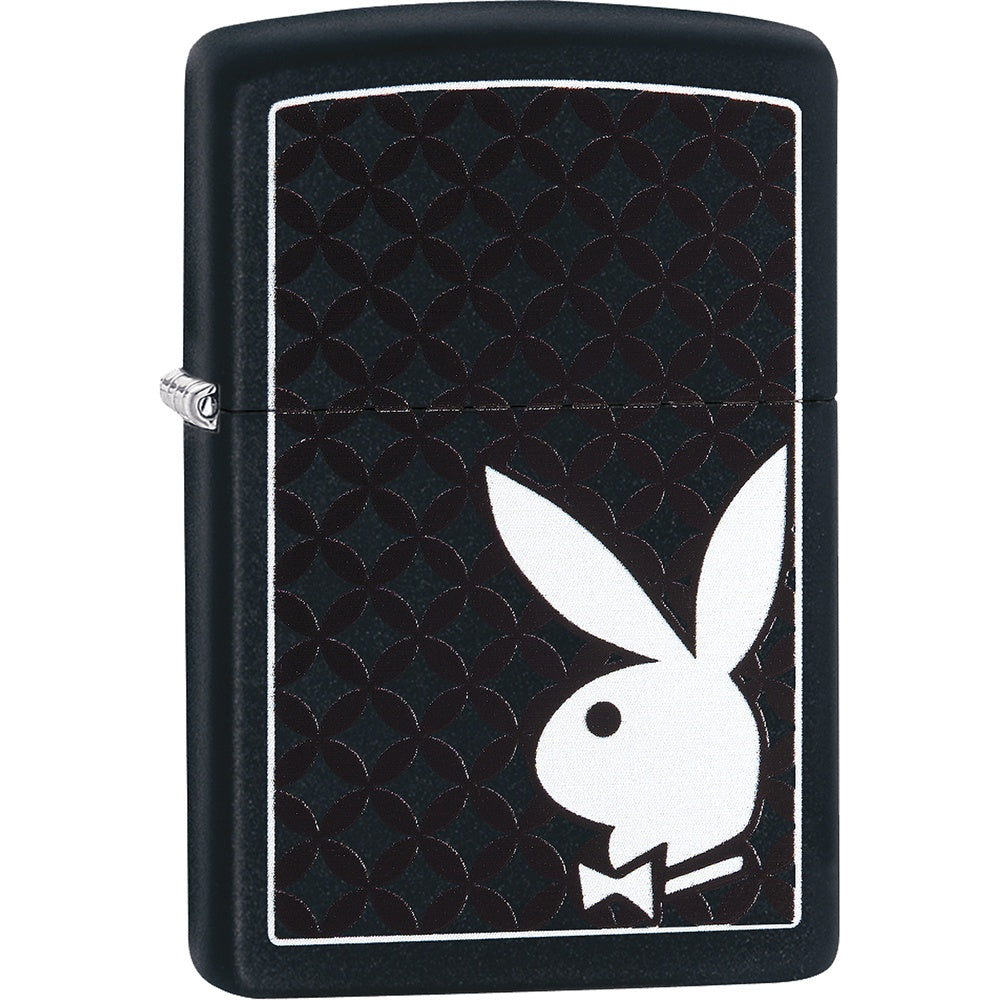 White Playboy Bunny Zippo Lighter - 29578