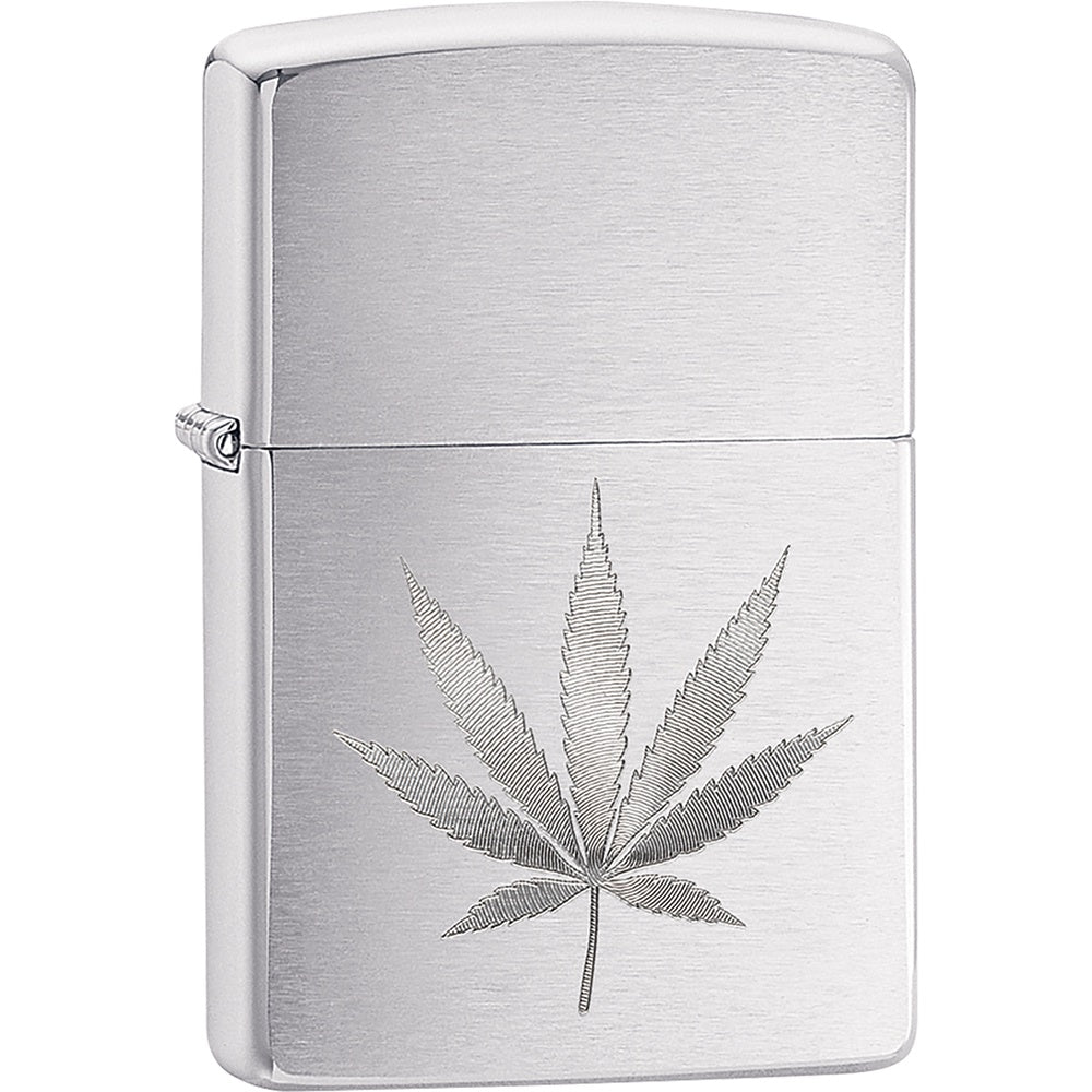 Leaf Design Engrave Zippo Lighter - 29587