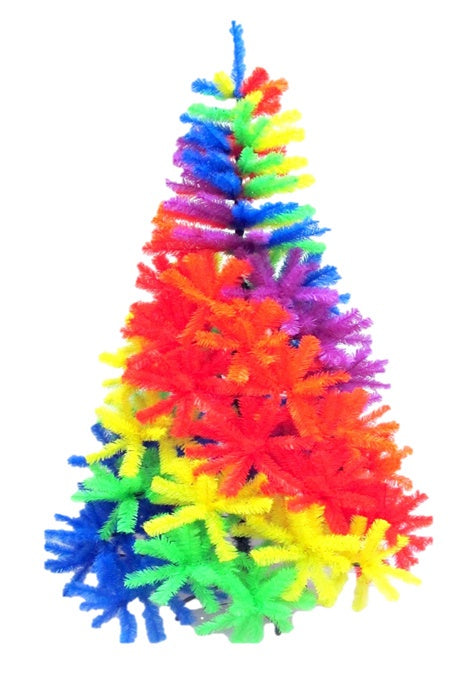 Tie Dye Christmas Tree