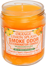 Orange Lemon Splash Smoke Odor Candle