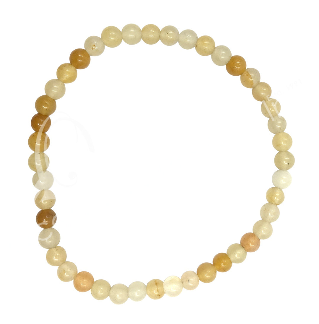 Oceanic - Yellow Jade Beaded Bracelet