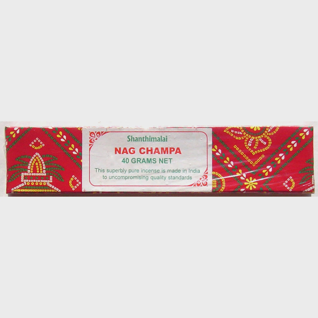 Shanthimalai Nag Champa Incense Sticks 40g