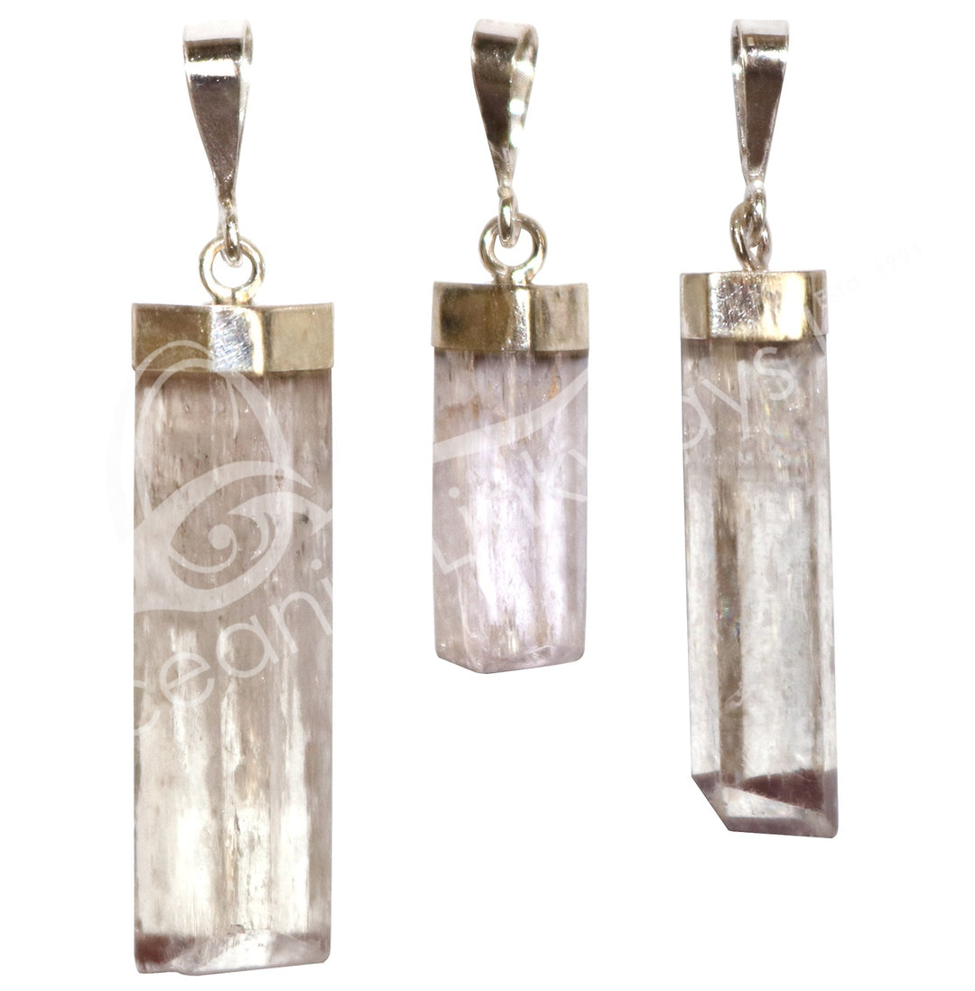 Oceanic - Pakistan Sterling Silver Polished Kunzite Pendant