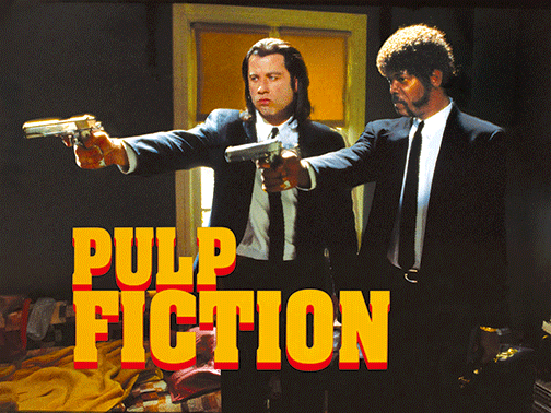 3D Poster - Pulp Fiction