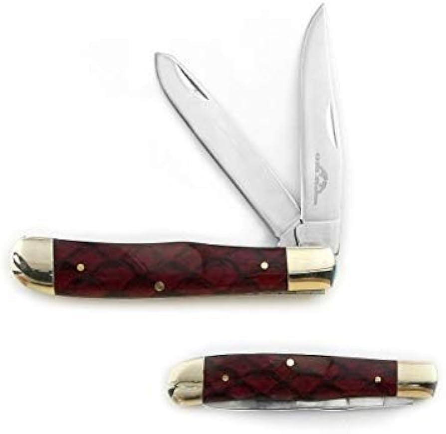 Old Ram Manual Folding Trapper Knife
