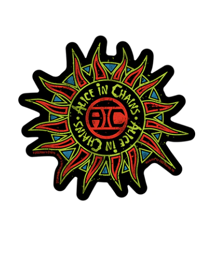 C&D - Alice In Chains Sun Sticker