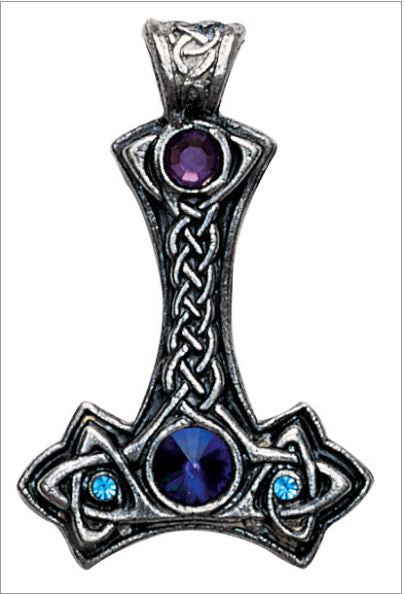 Nordic Lights - Thor's Hammer Necklace