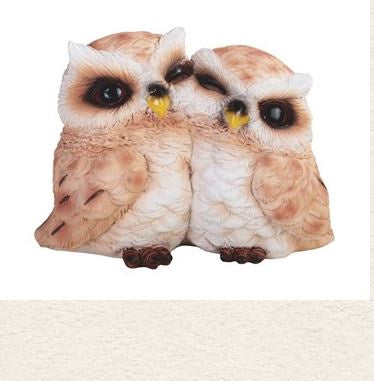 GSC - Owl Couple Statue