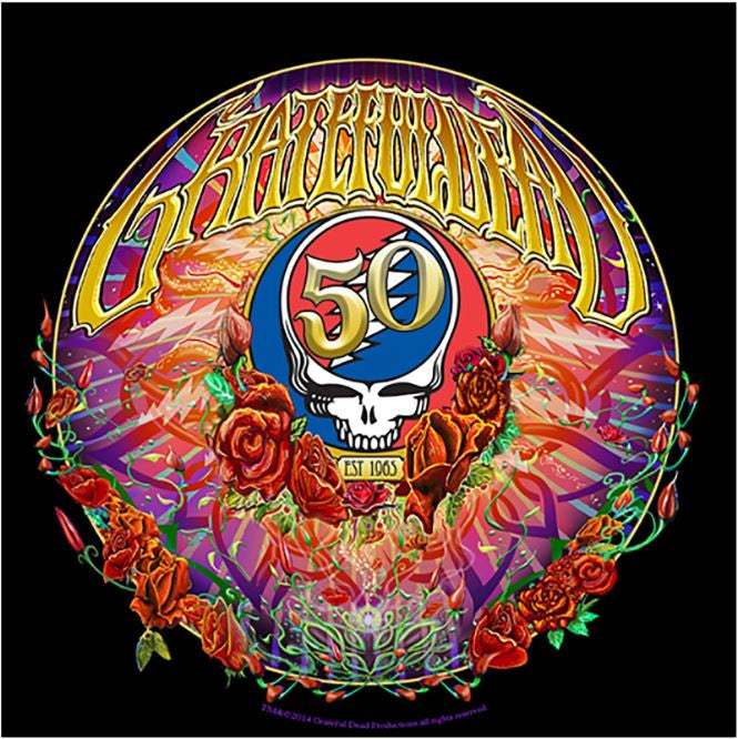 HappyLife - Grateful Dead 50th Anniversary Offset Print