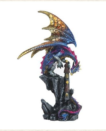 GSC - Iridescent Dragon on Castle Statue