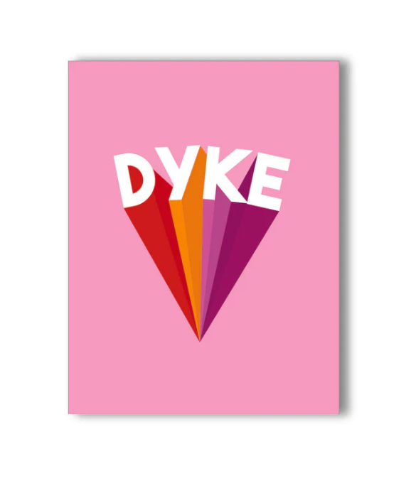 Naughty Kards - Dyke Greeting Card
