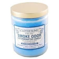 Clothesline Fresh Smoke Odor Candle