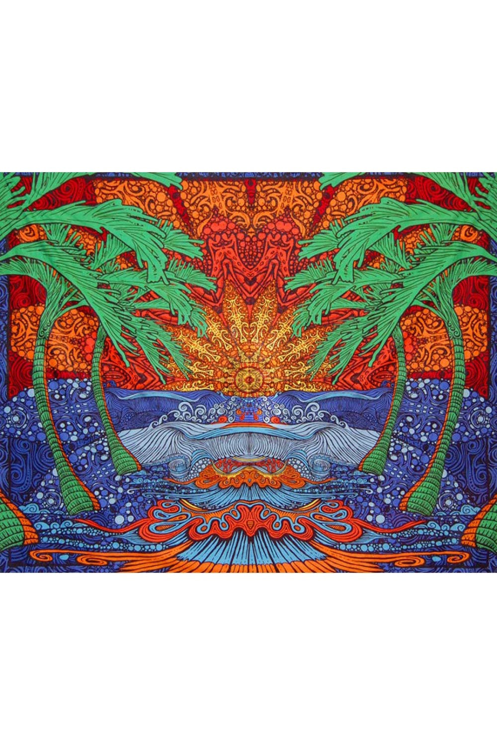 3D Epic Surf Tapestry Large