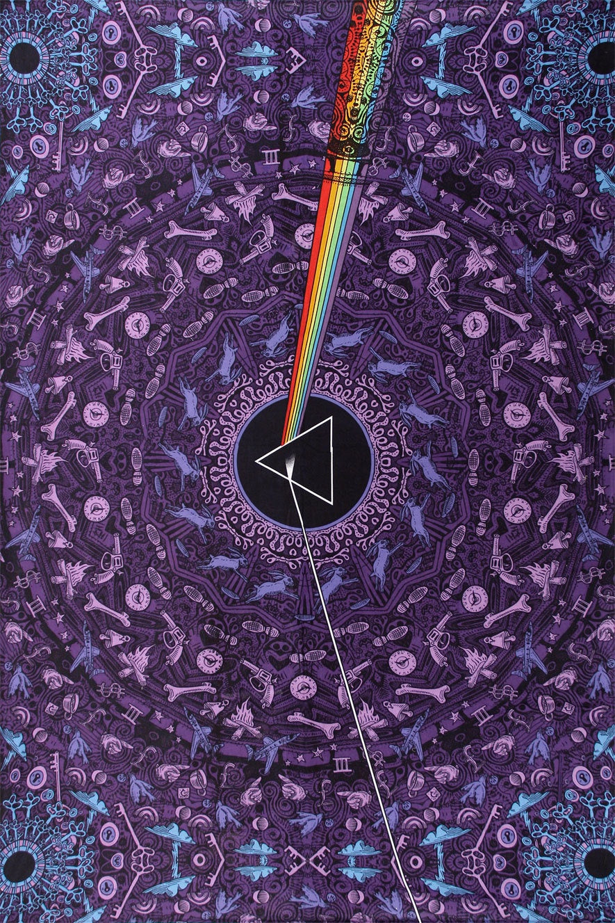 Pink Floyd Lyrics Tapestry- Purple 60x90