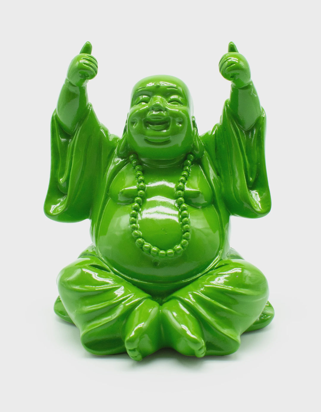 Green Thumbs Up Buddha