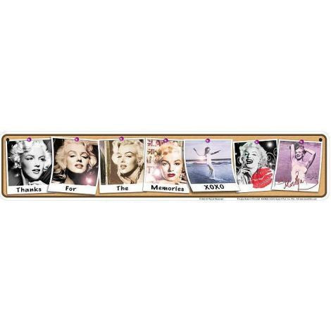 Marilyn Monroe Memories Tin Sign