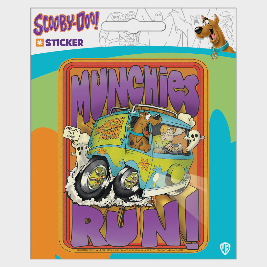 Scooby Doo Munchies Run Sticker