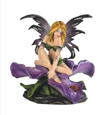 GSC - Purple Orchid Fairy Statue