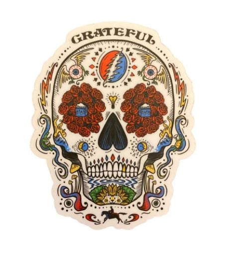 Always A Hoot - Sugar Skull Sticker