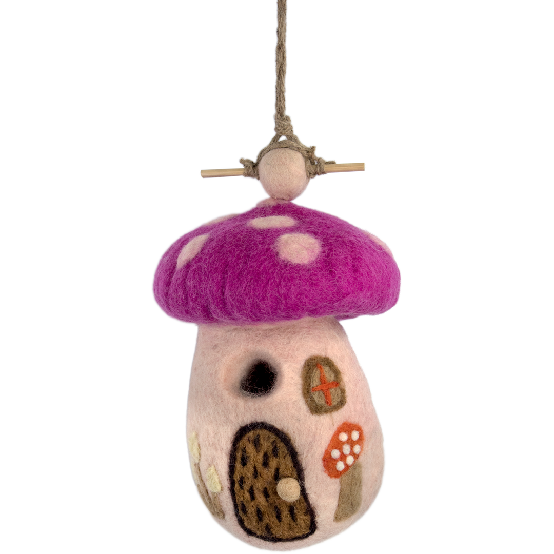 Magic Mushroom Birdhouse