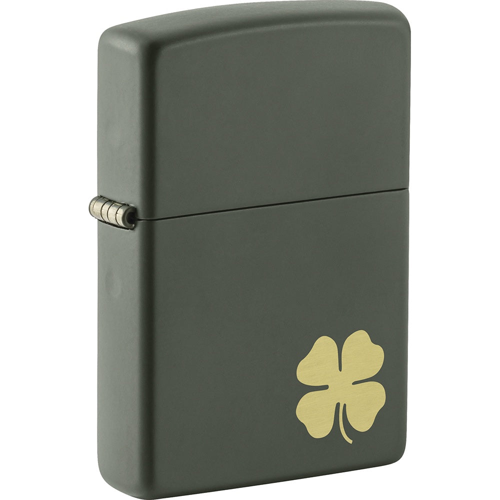 Four Leaf Clover Zippo Lighter - 49796