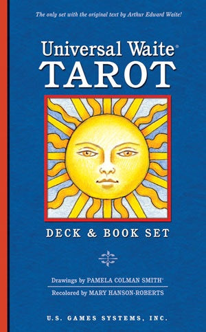 Universal Waite Tarot Deck/Book Set
