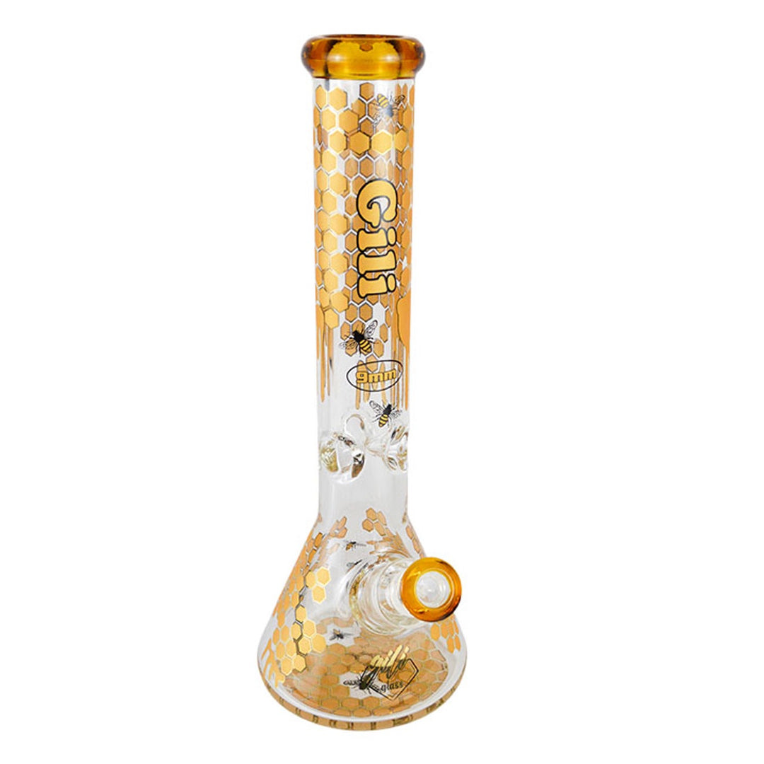 Glass Water Pipe 14mm 15 in  Gili Glass