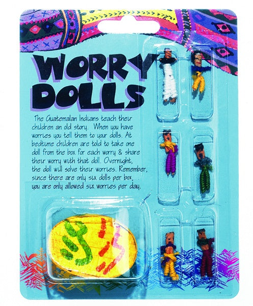 Packaged Worry Doll Set