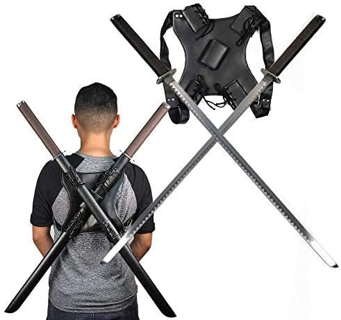 Leonardo Dual Ninja Swords w/Scabbard