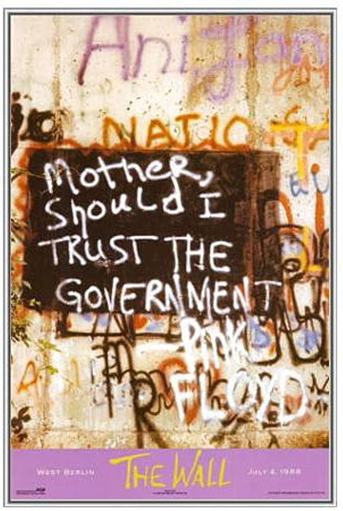 Pink Floyd Berlin Wall Poster