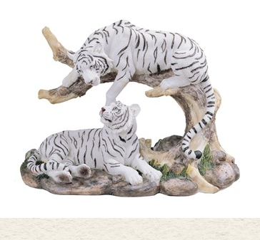 GSC - White Tiger Couple Statue 54133