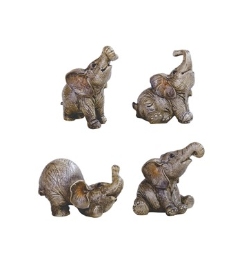 GSC - Mini Elephant Statues 54635