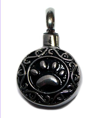 Love Vial - Celtic Paw Necklace