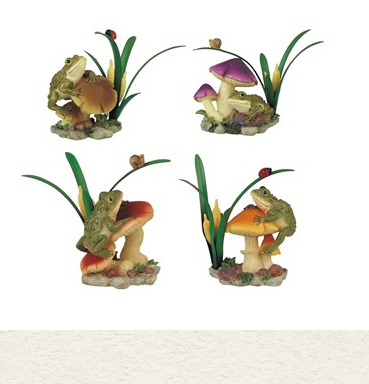 GSC - Frog on Mushroom Statue 61015