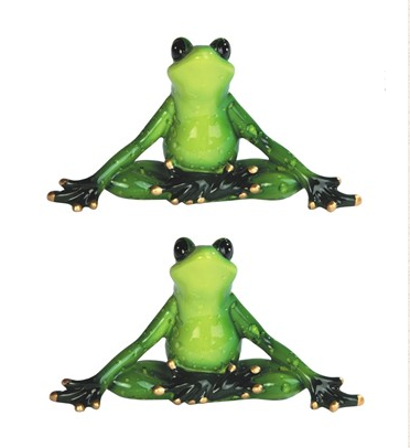 GSC - Frog Yoga Pose Statue